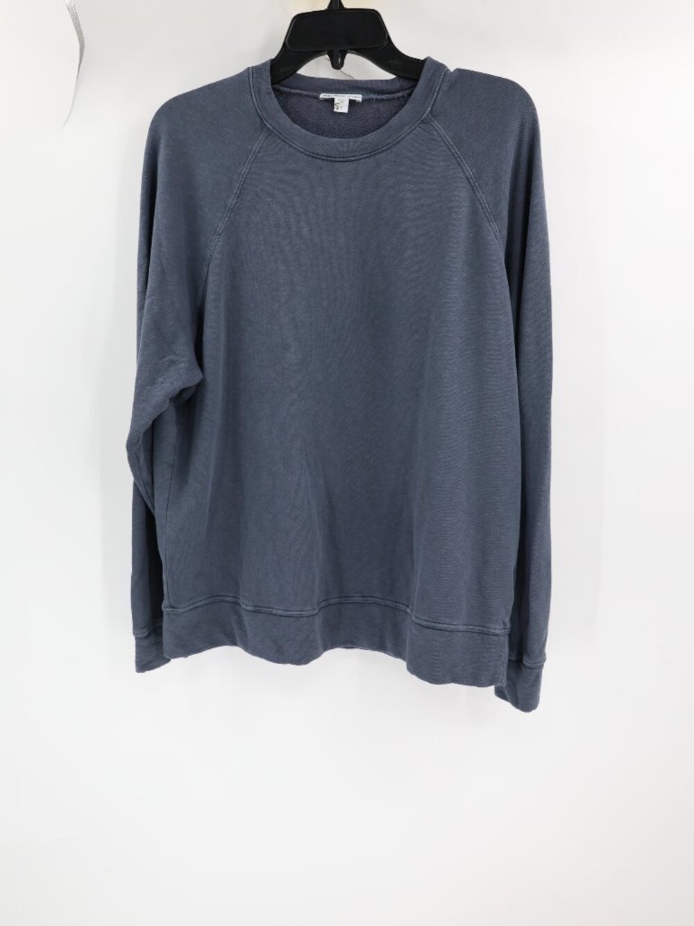 James Perse Sweatshirt womens 1 French Terry Raglan Supima Cotton Long Sleeve